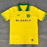 2025-26 Norwich City Home Fans Soccer Jersey