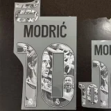 2025-26 Real Madrid Home MODRIC #10 Print Picture Number Fans Soccer Jersey