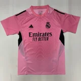 2025-26 Real Madrid  Pink GoalKeeper Soccer Jersey