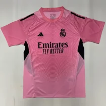 2025-26 Real Madrid  Pink GoalKeeper Soccer Jersey