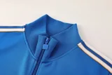 2025-26 Real Madrid  Fancy blue Jacket Tracksuit
