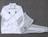 2025-26 Real Madrid White grey Kids Jacket Tracksuit #E25100(童装)