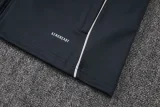 2025-26 Real Madrid Dark gray Kids Jacket Tracksuit #E2568(童装)