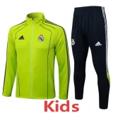 2025-26 Real Madrid Grass green Kids Jacket Tracksuit #E2584(童装)