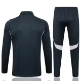 2025-26 Real Madrid Dark gray Kids Jacket Tracksuit #E2568(童装)