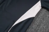 2025-26 Real Madrid Dark gray Kids Jacket Tracksuit #E2568(童装)