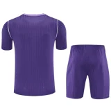 2025-26 Real Madrid Purple Training Short Suit
