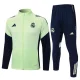 2025-26 Real Madrid  Light green Jacket Tracksuit #A2536