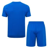 2025-26 Real Madrid Lake blue Training Short Suit #D25147