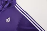 2025-26 Real Madrid Purple Jacket Tracksuit #09