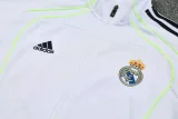 2025-26 Real Madrid White Jacket Tracksuit