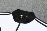2025-26 Real Madrid White black Jacket Tracksuit #F24