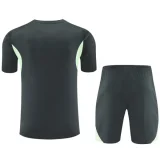 2025-26 Real Madrid Army green Training Short Suit