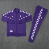 2025-26 Real Madrid Purple Jacket Tracksuit #09