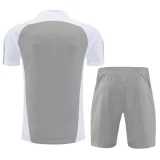 2025-26 Real Madrid  Grey white Training Short Suit