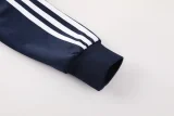 2025-26 Real Madrid  Royal Blue Jacket Tracksuit #02
