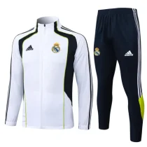 2025-26 Real Madrid White Jacket Tracksuit #A2553