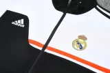 2025-26 Real Madrid White black Jacket Tracksuit #F24