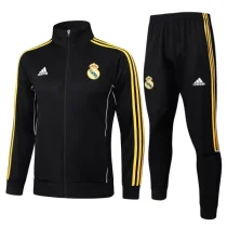2025-26 Real Madrid  Black Jacket Tracksuit #A2529