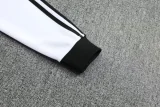 2025-26 Real Madrid White black Jacket Tracksuit #F24