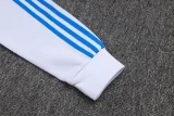 2025-26 Real Madrid White Jacket Tracksuit