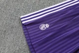 2025-26 Real Madrid Purple Training Short Suit