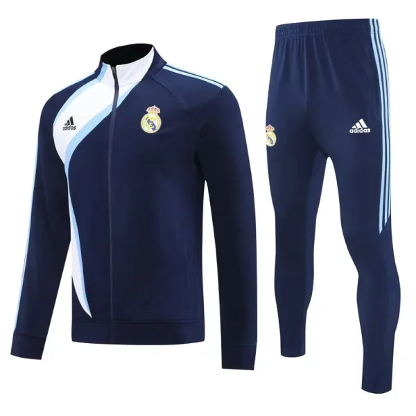 2025-26 Real Madrid Royal Blue Jacket Tracksuit #F25