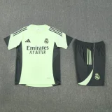2025-26 Real Madrid Light green Training Short Suit