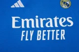 2025-26 Real Madrid Lake blue Training Short Suit #D25147