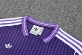 2025-26 Real Madrid Purple Training Short Suit