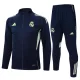 2025-26 Real Madrid Dark gray Jacket Tracksuit