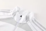 2025-26 Real Madrid White Jacket Tracksuit #07