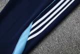 2025-26 Real Madrid Lake blue Jacket Tracksuit #F05