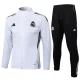 2025-26 Real Madrid  White Jacket Tracksuit #A2503