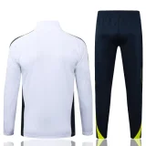 2025-26 Real Madrid White Jacket Tracksuit #A2553