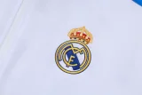 2025-26 Real Madrid White Jacket Tracksuit