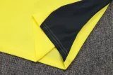 2025-26 Real Madrid Yellow Training Short Suit #D25131