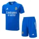 2025-26 Real Madrid Lake blue Training Short Suit #D25147
