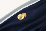 2025-26 Real Madrid Royal Blue Jacket Tracksuit #06