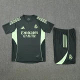 2025-26 Real Madrid Army green Training Short Suit