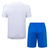 2025-26 Real Madrid White Training Short Suit #D25146
