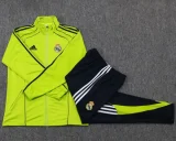 2025-26 Real Madrid  Green Jacket Tracksuit #A2550