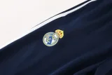 2025-26 Real Madrid Royal Blue Jacket Tracksuit #03