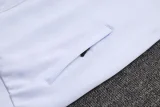2025-26 Real Madrid White Jacket Tracksuit