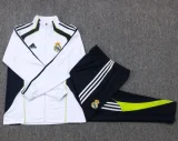 2025-26 Real Madrid White Jacket Tracksuit #A2553
