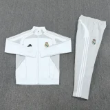 2025-26 Real Madrid White Jacket Tracksuit #07