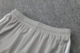 2025-26 Real Madrid  Grey white Training Short Suit