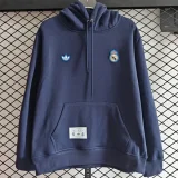2025-26 Real Madrid Royal blue Hoody 宝蓝色(加绒)