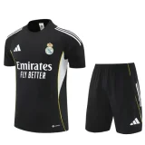 2025-26 Real Madrid Black Training Short Suit