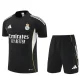2025-26 Real Madrid Black Training Short Suit